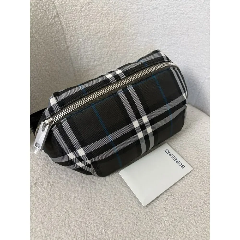 Burberry Checked Print Bum Bag - Picture 2 of 8